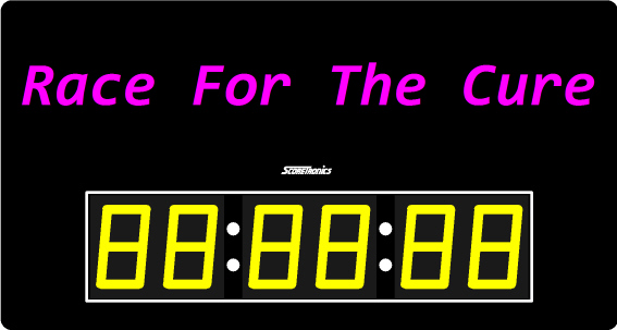 Portable Race Clock